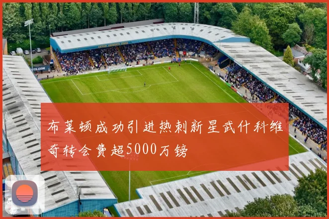 布莱顿成功引进热刺新星武什科维奇转会费超5000万镑